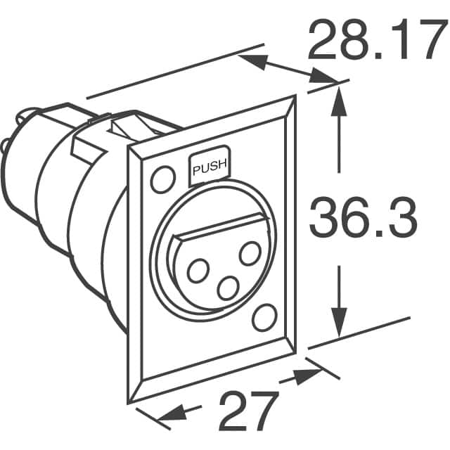D3F Switchcraft Inc.  Assemblages de connecteurs circulaires